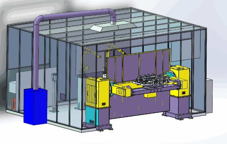 Production Line for Battery Tray of Electric Vehicles