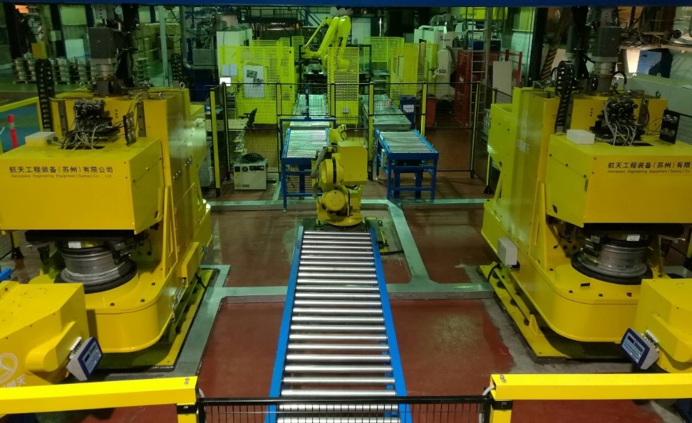 Full automation Friction Stir Welding production line for Aluminum automobile hub